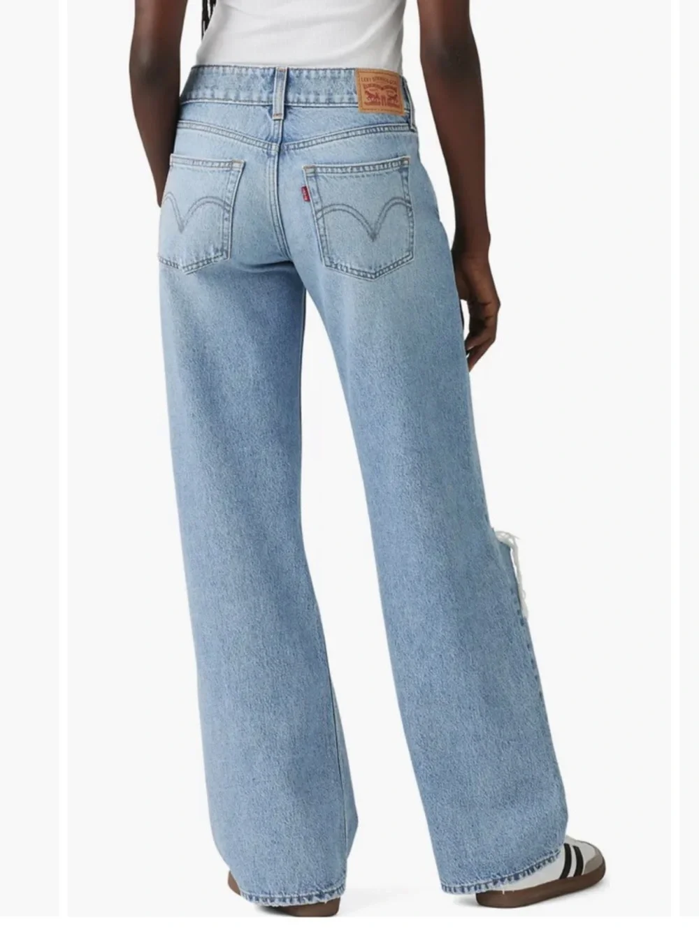 Levi’s Ripped Superlow Loose Jeans - Picture 2 of 9